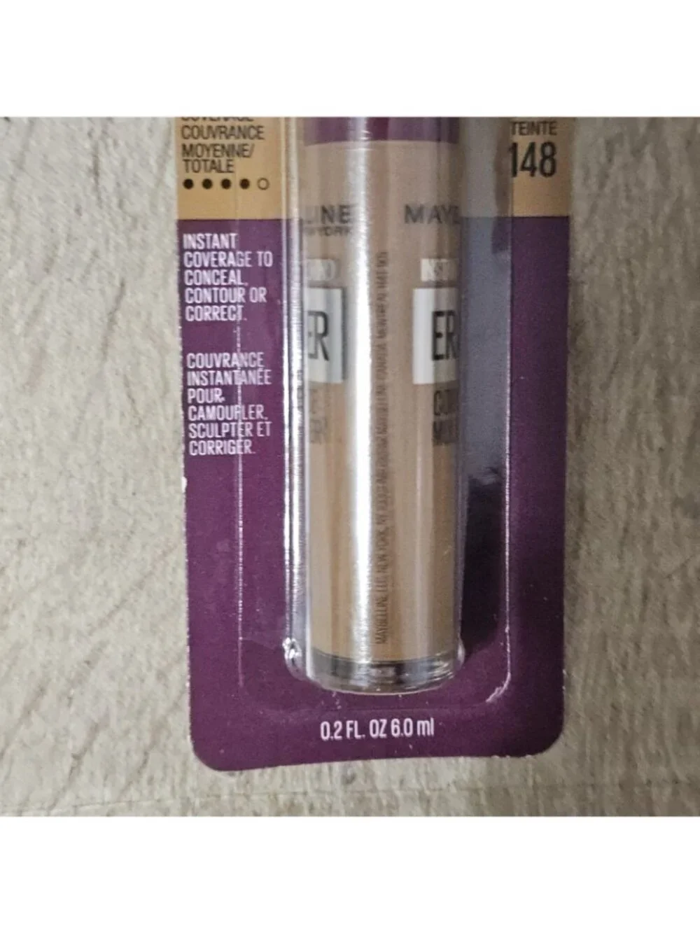 Lot of 3 Maybelline Instant Age Rewind Eraser  # 148 0.2 oz. each NEW